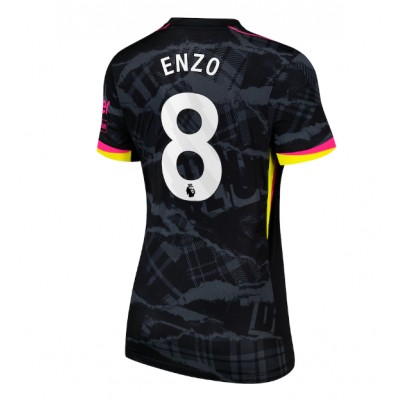 Ženski Nogometni dresi Chelsea Enzo Fernandez #8 Tretji 2024-25 Kratek Rokav Ženski Nogometni dresi Chelsea Enzo Fernandez #8 Tretji 2024-25 Kratek Rokav